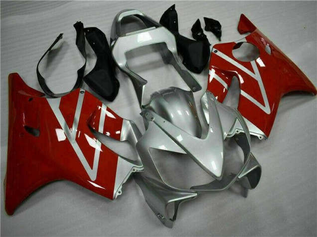 2001-2003 Red Silver Honda CBR600 F4i Motor Bike Fairings 2001-2003 Red Silver Honda CBR600 F4i Motor Bike Fairings