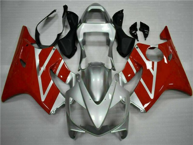 2001-2003 Red Silver Honda CBR600 F4i Motor Bike Fairings 2001-2003 Red Silver Honda CBR600 F4i Motor Bike Fairings