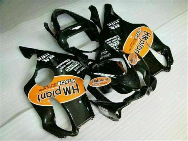 2001-2003 Orange Black Honda CBR600 F4i Motorcycle Bodywork 2001-2003 Orange Black Honda CBR600 F4i Motorcycle Bodywork