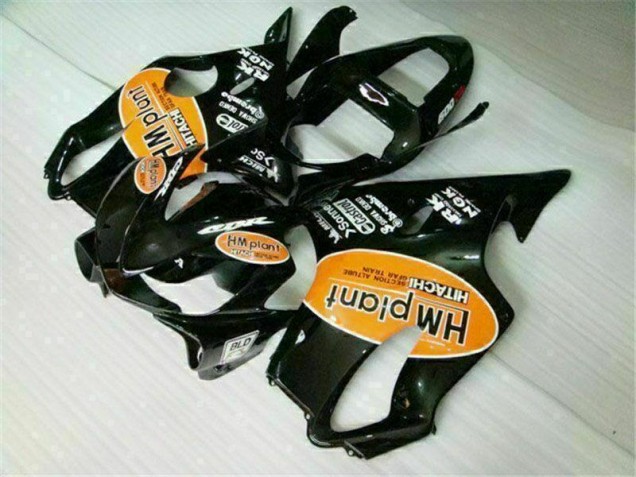 2001-2003 Orange Black Honda CBR600 F4i Motorcycle Bodywork 2001-2003 Orange Black Honda CBR600 F4i Motorcycle Bodywork