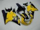 2001-2003 Yellow Suzuki GSXR 600/750 Bike Fairings