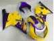 Abs 2001-2003 Yellow Suzuki GSXR 600/750 Replacement Motorcycle Fairings & Plastics