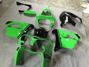 ABS 2002-2003 Green Glossy Black Kawasaki Ninja ZX9R Motorcycle Fairing Kits & Plastic Bodywork MF2147