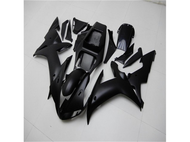 2002-2003 Black Yamaha YZF R1 Motorcylce Fairings & Bodywork 2002-2003 Black Yamaha YZF R1 Motorcylce Fairings & Bodywork