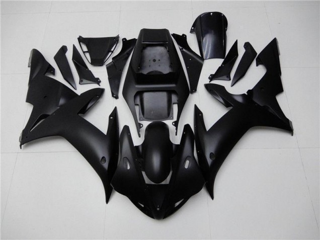 2002-2003 Black Yamaha YZF R1 Motorcylce Fairings & Bodywork 2002-2003 Black Yamaha YZF R1 Motorcylce Fairings & Bodywork