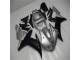 Abs 2002-2003 Silver Black Yamaha YZF R1 Motorbike Fairings