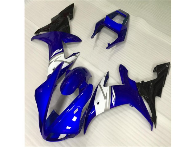 Abs 2002-2003 Blue White Yamaha YZF R1 Motorcycle Fairing Kits