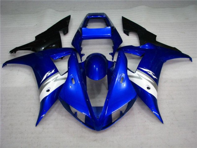 Abs 2002-2003 Blue White Yamaha YZF R1 Motorcycle Fairing Kits