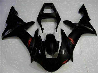 Abs 2002-2003 Black Yamaha YZF R1 Motorcycle Fairing Kit