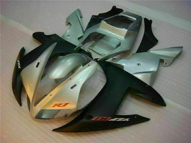 2002-2003 Silver Yamaha YZF R1 Replacement Motorcycle Fairings 2002-2003 Silver Yamaha YZF R1 Replacement Motorcycle Fairings