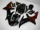 2002-2003 Black Yamaha YZF R1 Motorcycle Fairings 2002-2003 Black Yamaha YZF R1 Motorcycle Fairings