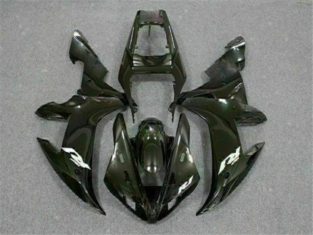 2002-2003 Black Yamaha YZF R1 Motorcycle Fairing 2002-2003 Black Yamaha YZF R1 Motorcycle Fairing