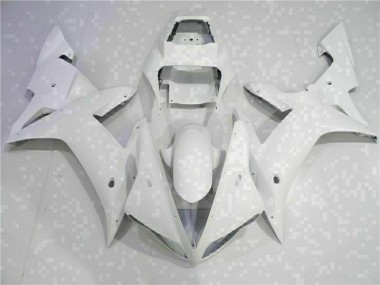 2002-2003 White Yamaha YZF R1 Motorbike Fairing