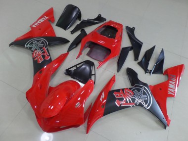 2002-2003 Matte Red Yamaha YZF R1 Motorcycle Fairing Kits