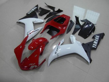 Abs 2002-2003 Red White Black Yamaha YZF R1 Bike Fairing