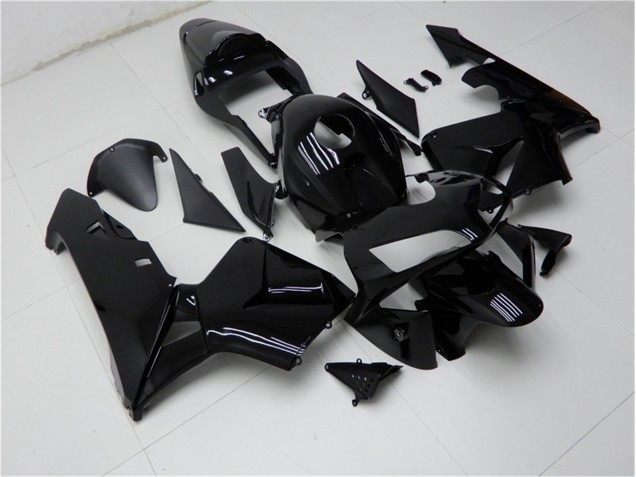2003-2004 Glossy Black Honda CBR600RR Motorbike Fairing 2003-2004 Glossy Black Honda CBR600RR Motorbike Fairing