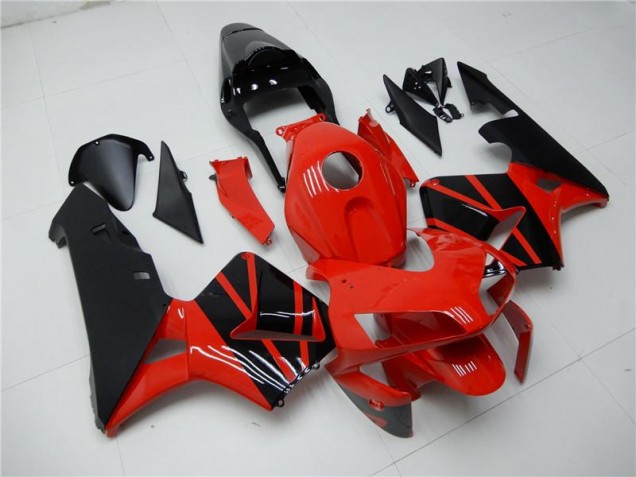 2003-2004 Red Black Honda CBR600RR Motor Bike Fairings 2003-2004 Red Black Honda CBR600RR Motor Bike Fairings