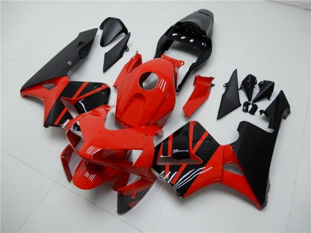 2003-2004 Red Black Honda CBR600RR Motor Bike Fairings 2003-2004 Red Black Honda CBR600RR Motor Bike Fairings