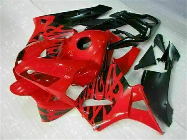 2003-2004 Red Black Honda CBR600RR Motorbike Fairing Kits & Bodywork
