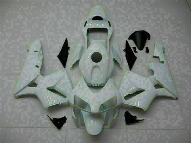 2003-2004 White Honda CBR600RR Motorcyle Fairings & Bodywork 2003-2004 White Honda CBR600RR Motorcyle Fairings & Bodywork