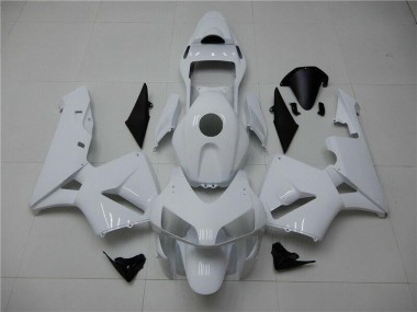 Abs 2003-2004 Glossy White Honda CBR600RR Motorcycle Fairings Kit