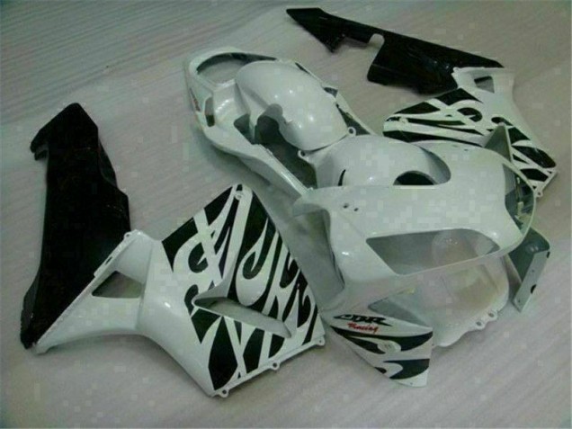 2003-2004 White Honda CBR600RR Motorcyle Fairings 2003-2004 White Honda CBR600RR Motorcyle Fairings
