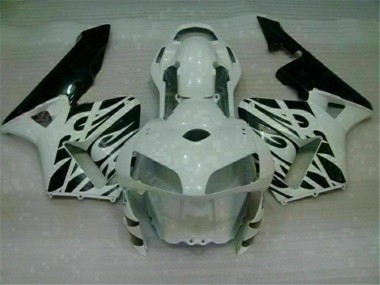 2003-2004 White Honda CBR600RR Motorcyle Fairings