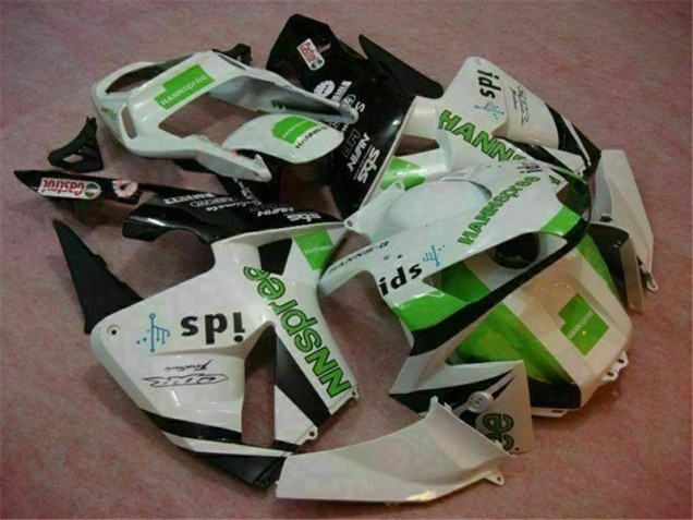 2003-2004 White Honda CBR600RR Motorcycle Fairing Kits 2003-2004 White Honda CBR600RR Motorcycle Fairing Kits