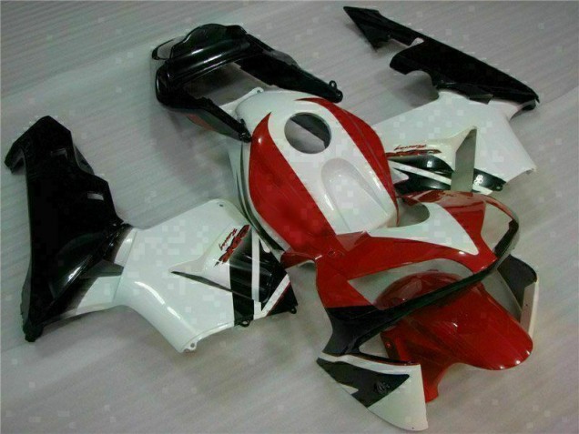 2003-2004 Red White Honda CBR600RR Bike Fairings 2003-2004 Red White Honda CBR600RR Bike Fairings
