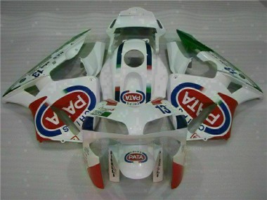 2003-2004 White Honda CBR600RR Motor Bike Fairings & Bodywork