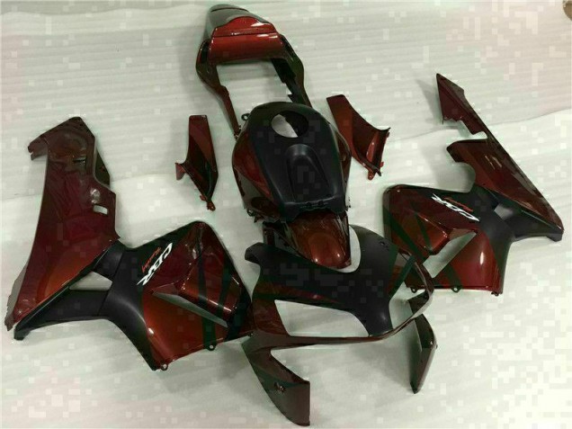 2003-2004 Black Red Honda CBR600RR Replacement Motorcycle Fairings 2003-2004 Black Red Honda CBR600RR Replacement Motorcycle Fairings