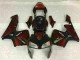 2003-2004 Black Red Honda CBR600RR Replacement Motorcycle Fairings 2003-2004 Black Red Honda CBR600RR Replacement Motorcycle Fairings