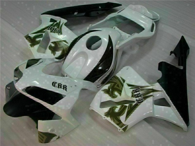 2003-2004 White Honda CBR600RR Motorcycle Bodywork 2003-2004 White Honda CBR600RR Motorcycle Bodywork
