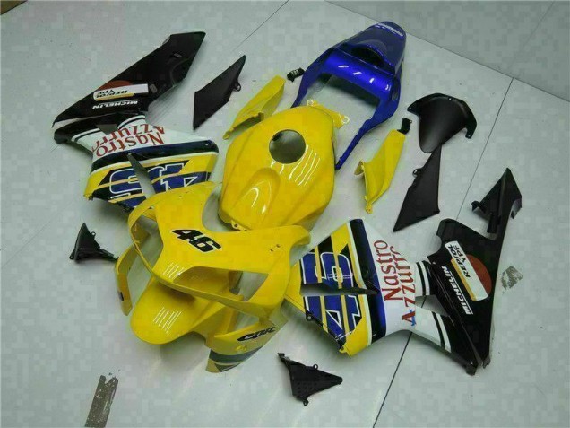 2003-2004 Yellow Honda CBR600RR Motorcyle Fairings 2003-2004 Yellow Honda CBR600RR Motorcyle Fairings