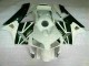 2003-2004 White Honda CBR600RR Motorcycle Fairings Kit 2003-2004 White Honda CBR600RR Motorcycle Fairings Kit