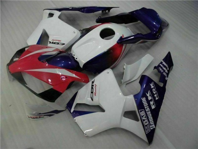2003-2004 White Honda CBR600RR Motorcycle Fairing 2003-2004 White Honda CBR600RR Motorcycle Fairing