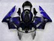 2003-2004 Black with Blue Flame Honda CBR600RR Motorcycle Fairing Kits 2003-2004 Black with Blue Flame Honda CBR600RR Motorcycle Fairing Kits