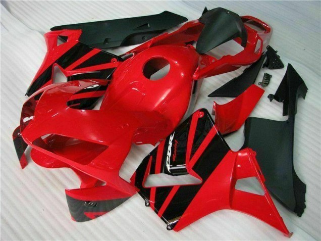 2003-2004 Red Black Honda CBR600RR Motorcycle Fairing Kit 2003-2004 Red Black Honda CBR600RR Motorcycle Fairing Kit