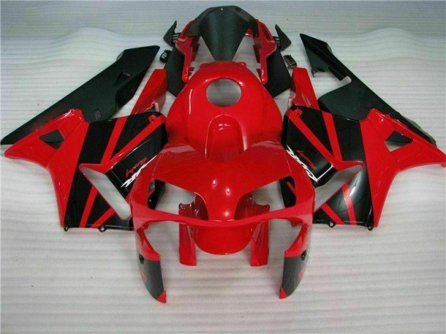 2003-2004 Red Black Honda CBR600RR Motorcycle Fairing Kit 2003-2004 Red Black Honda CBR600RR Motorcycle Fairing Kit
