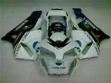 2003-2004 White Honda CBR600RR Replacement Motorcycle Fairings