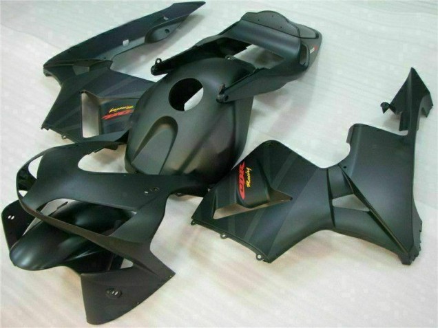 2003-2004 Black Honda CBR600RR Motorbike Fairing Kits 2003-2004 Black Honda CBR600RR Motorbike Fairing Kits