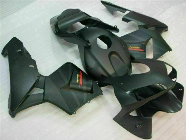2003-2004 Black Honda CBR600RR Motorbike Fairing Kits 2003-2004 Black Honda CBR600RR Motorbike Fairing Kits