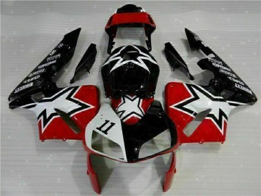 2003-2004 Black White 11 Honda CBR600RR Moto Fairings