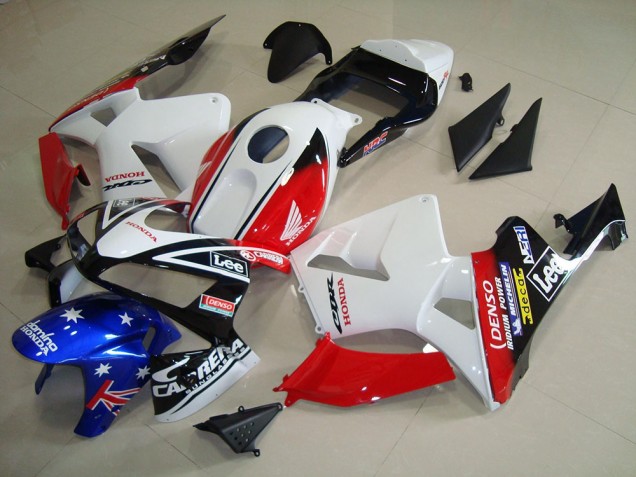2003-2004 White Black Red Lee Honda CBR600RR Motorcycle Fairing Kit 2003-2004 White Black Red Lee Honda CBR600RR Motorcycle Fairing Kit