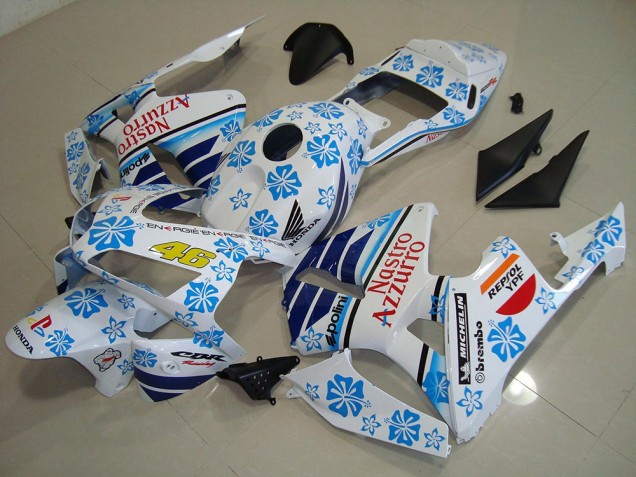 2003-2004 Nastro Azzurro Honda CBR600RR Motorcycle Fairings Kits 2003-2004 Nastro Azzurro Honda CBR600RR Motorcycle Fairings Kits