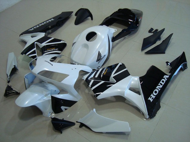 2003-2004 White Black Honda CBR600RR Motorcylce Fairings 2003-2004 White Black Honda CBR600RR Motorcylce Fairings