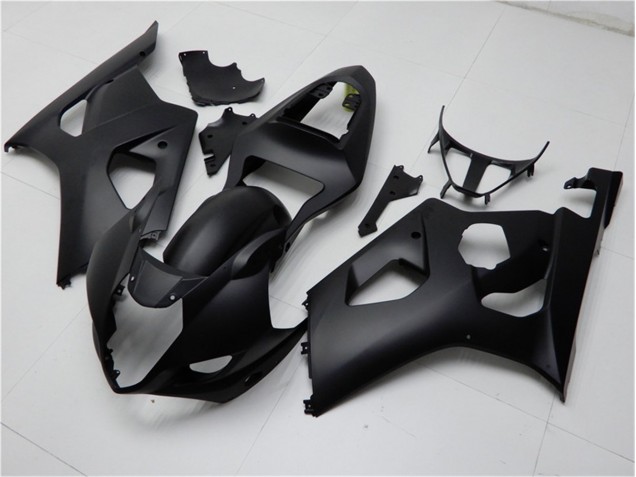 2003-2004 Matte Black Suzuki GSXR 1000 Motorcycle Bodywork 2003-2004 Matte Black Suzuki GSXR 1000 Motorcycle Bodywork