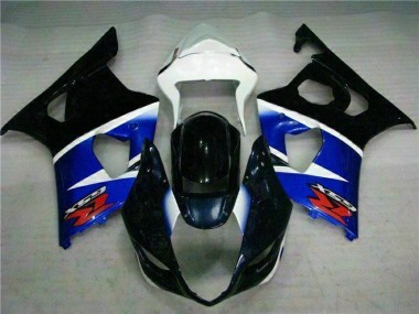 Abs 2003-2004 Black Blue Suzuki GSXR 1000 Motorcycle Fairing
