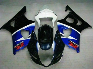 2003-2004 Black Blue Suzuki GSXR 1000 Motorcycle Fairing