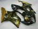 2003-2004 Gold Black Suzuki GSXR 1000 Motorcycle Fairing Kit
